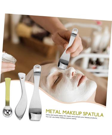 MOTHNUR 3 Stcs Lotion Spatula Alloy Mask Applicator Lip Paletproduct - Buy Online on GoSupps.com