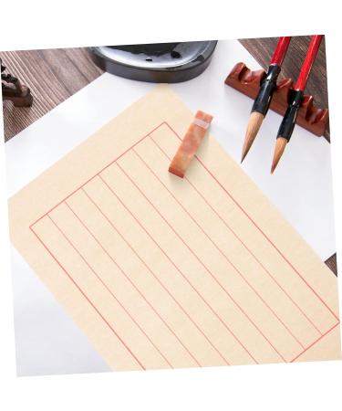 STOBOK 50 sheets Japan Art Paper Zhi Calligraphy Japanese Sumi Stationery Rice Mat Drawing Painting - Buy Online on GoSupps.com