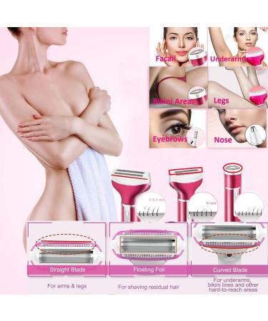 Wallfire 4 in 1 Electric Hair Remover for Women - Versatile Compact and Efficient Hair Removal - Shop Now! - Buy Online on GoSupps.com