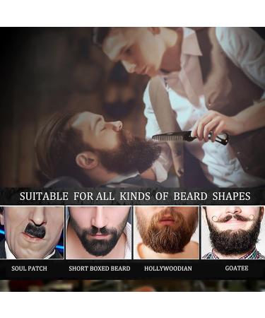 YancLife Stainless Steel Folding Beard Comb for Men - Anti-static Pocket Comb for Grooming Beards, Mustaches & Hair Styling | 9.5 * 3 * 1.5cm - Buy Online on GoSupps.com