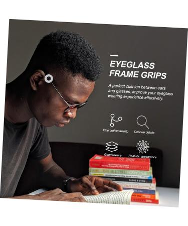 Shop Healeeved 60 STK Anti-Slip Silicone Covers for Glasses - Prevent Bruises & Breaks | Durable Brillenb cker & Brillenb gel for Hinge Protection - 2 Pieces 1.5x1.5x0.4cm - Buy Online on GoSupps.com