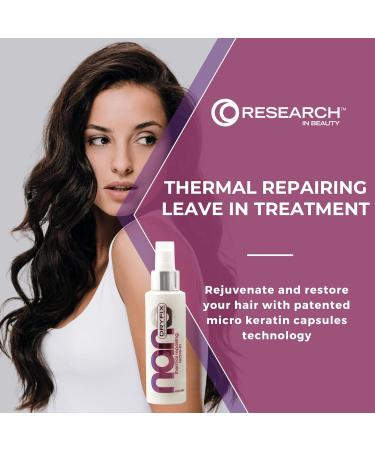 Nano DryFix Thermal Hair Protector Spray Keratin Treatment Heat Protectant for Hair Argan Oil & Shea Butter All Hair Types & Color Safe (4 fl oz) - Buy Online on GoSupps.com