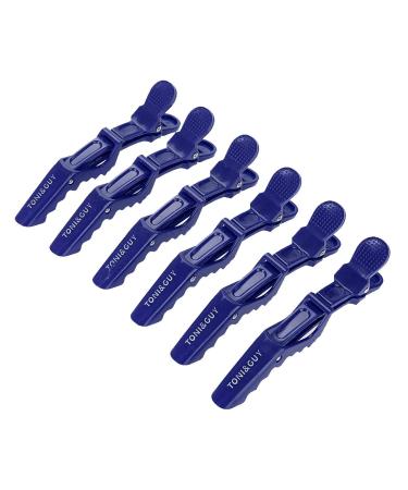 Buy 6 Pieces Crocodile Hair Clips - Professional Anti-Slip Hairdresser Clamps & Accessories (Blue) | Perfect for Styling & Cutting - Buy Online on GoSupps.com