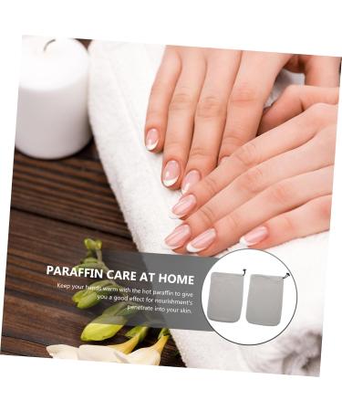 minkissy 2 Pairs Wax Thermal Insulation Gloves Wax Socks Paraffin Wax Foot Cover Paraffin Wax Gloves Wax Bath Mittens Paraffin Gloves Paraffin Wax Warmer Work Manicure Plush Spa - Buy Online on GoSupps.com