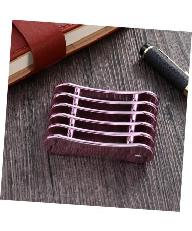Beaupretty 5 Painting Pen Holder Nail Display Stand Nail Art Penholder Nail Art Brush Holder Makeup Brush Holder Pen Display Stand Nail Pen Stand Vertical Pen Stand Nail Brush Purple Manicure - Buy Online on GoSupps.com