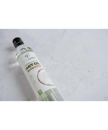 MCT Oil 60/40 - 100% Coconut Derived (500ml) by NKD Living - Buy Online on GoSupps.com