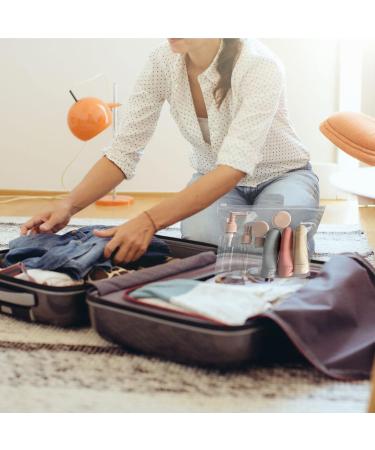Leak Proof Travel Bottles Set - 11 Pcs with Bag | Portable Toiletry Accessories for Shampoo Cosmetics & Lotion - Buy Online on GoSupps.com