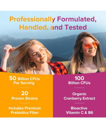 NewRhythm Gut Balance Bundle Probiotics 50 Billion CFU & Women s Probiotics (100B CFU) Daily Gut Health Support Complete Feminine Care 120 Capsules Total (Pack of 2) - Buy Online on GoSupps.com