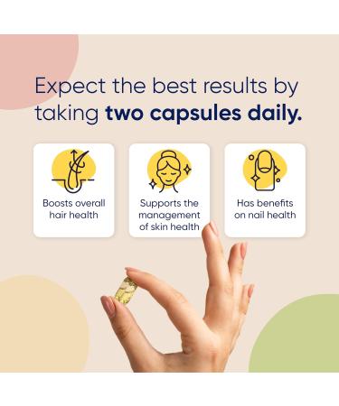 Moerie Hair Growth Supplement for Women & Men - Hair Skin and Nails Vitamins With Biotin, Q10 & Minerals - For Thicker, Fuller Hair & Hair Loss Treatment - Advanced Beadlet Delivery System - 180 Pills - Buy Online on GoSupps.com