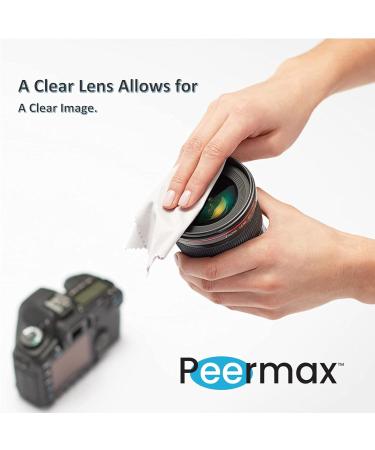 Microfiber Cleaning Cloths 8 Pack (6x6) | Eyeglasses Phone Screen & Camera Lens Cleaner | Includes 2 Free Eyeglasses Holder Straps - Buy Online on GoSupps.com