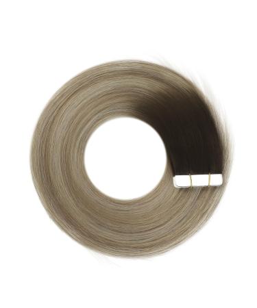 Youngsee Tape In Extensions - Real Hair Balayage Invisible Tape Extensions | 55cm 50g Remy | #3/8/25 & #3/8/22 - Buy Online on GoSupps.com