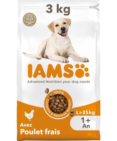 IAMS Chicken Food for Dogs Large 3 kg