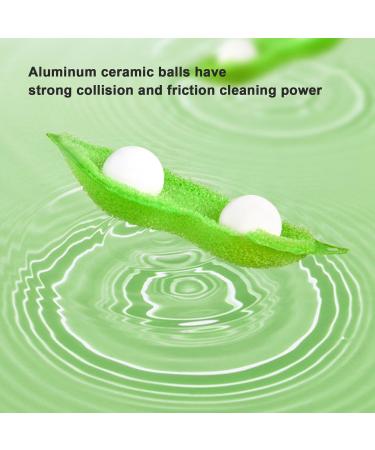 Bottle Cleaning Sponge Beans Shaped Bottle Cleaning Sponge Bottle Sponge Heat Resistance Bottle Sponge Bean Bottle Sponge with Two Aluminum Ceramic Balls Inside of Small Mouth B - Buy Online on GoSupps.com