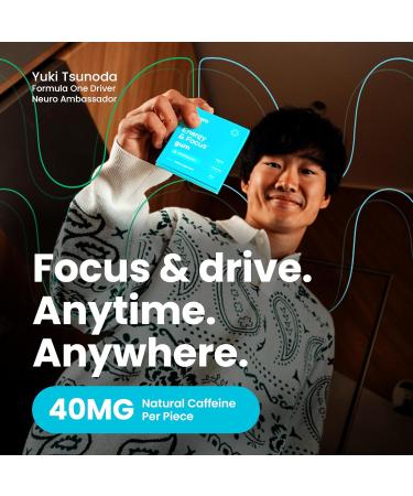 Neuro Day & Night Support Set Energy & Focus Gum (54ct Peppermint) + Calm & Clarity Mints (72ct Honey Lemon) Natural Caffeine GABA L-Theanine B12 + B6 Sugar-Free Nootropic Supplement Bun - Buy Online on GoSupps.com