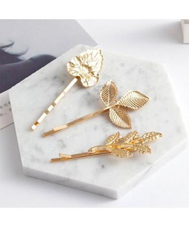 OFKP Set of 6 Pcs Ladies Retro Hair Clip Vintage Leaf Hair Clips Leaf Hairpin Hair Accessories for Women & Girls - Buy Online on GoSupps.com