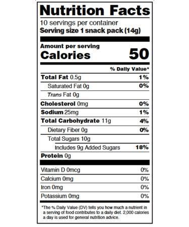 YumEarth Organic Giggles Snack Packs - 10 x 0.5 oz (14g) | Healthy Candy Treats - Buy Online on GoSupps.com