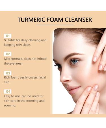 Gentle Foam Facial Cleanser - Deep Pore Cleaning Acne & Blackhead Removal Refreshing Moisturizing Face Wash For All Skin Types(3PCS) - Buy Online on GoSupps.com