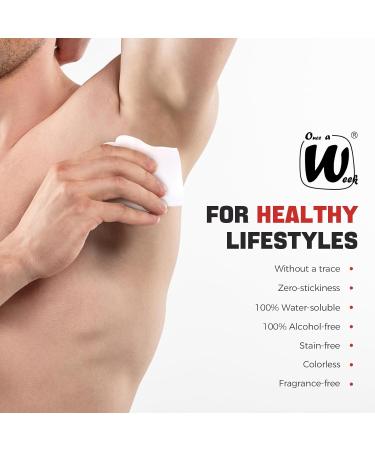 Once a Week Deodorant Wipes: The Real Deodorant Zore-odor 120hours+/Be Week-long Confident Only 1 Wipe/ 12 Wipes for 3 Months of Use - Buy Online on GoSupps.com
