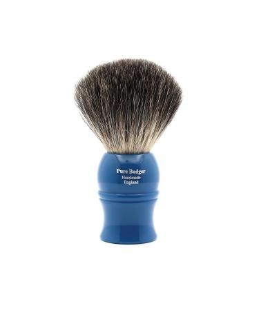 Edwin Jagger 1EJ333 Classic Dachshaar Shaving Brush - Handmade Peeling & Foam for Men & Women - Blue | International Shipping Available - Buy Online on GoSupps.com