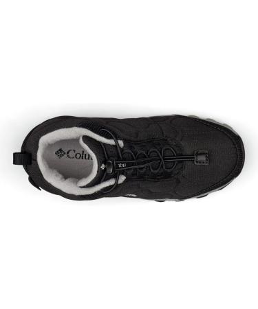 Columbia Unisex Kids Firecamp Mid 2 WP Hiking Boots - Black & Monument | EU Size 34 - Shop Internationally - Buy Online on GoSupps.com