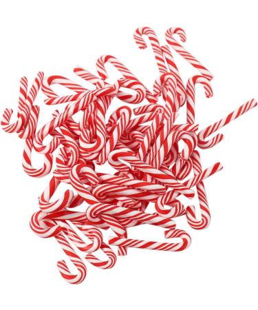 Tyatocepy 500 Pcs Christmas Sugar Sticks Red Handmade Miniature Christmas Sugar Sticks for Home Growing - Buy Online on GoSupps.com