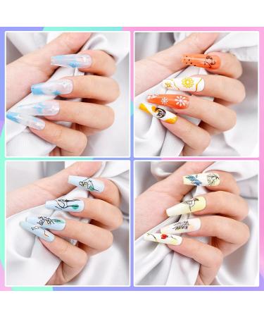 Biutee Stamping Paint Nail Polish Gel Stamper Kit - 8 Colors UV Gel Polish Set for Nail Art | Spring/Summer Gift - Buy Online on GoSupps.com