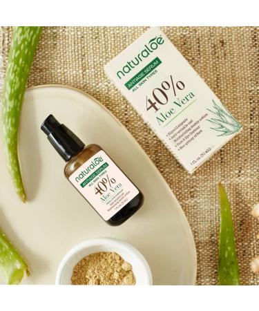 Buy Anti-Aging Serum with 40% Aloe Vera Hydrate & Revitalize Your Skin | International Shipping Available - Buy Online on GoSupps.com
