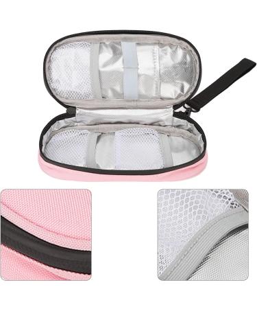 Insulin Cooler Bag - Diabetic Cooling Case for Travel - Pink - Buy Online on GoSupps.com