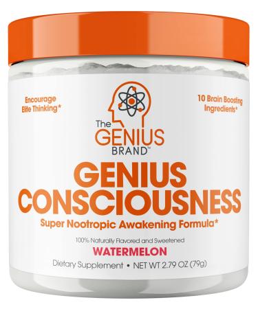 Genius Consciousness Super Nootropic Brain Booster Supplement - Watermilon - 79 Gram