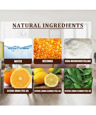 Wood Seasoning Beewax - Funiture Waxing Polish Beeswax with Sponge | Multipurpose Household Waxing Supplies for Wood Cleaner Polish Furniture Care/v - Buy Online on GoSupps.com