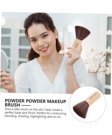 FOMIYES Record Cleaning Brush Face Highlighter Makeup Brush Foundation Makeup Face Makeup Blending Highlighter Brush Facial Brush Miss Mix Metal Blush Brush - Buy Online on GoSupps.com