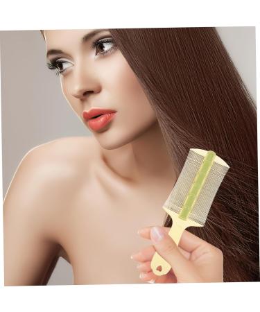 VALICLUD 6pi ces Peigne Anti-pellicules Double Face Avec Dents Fines Pour Peigne Pellicules Et Poux Manche Ergonomique Confortable Pour Gar on Fille Adultes Et Animaux Plastique pais Vert - Buy Online on GoSupps.com