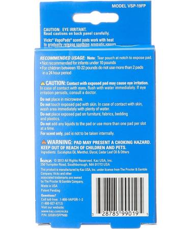 Buy Vicks Vapo Pad Family Pack (12 Count Pack of 2) - Fast International Shipping - Buy Online on GoSupps.com
