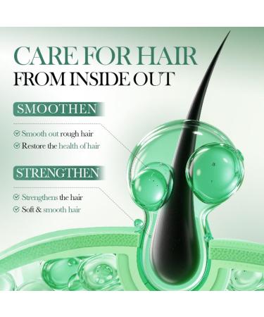 Olives Smooth Hair Care Essential Oil Capsules Hair Seum olive oil hair capsules light care oil without greasy shine for supple and fragrant hair - Buy Online on GoSupps.com