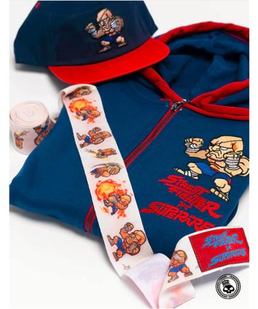 Superare Hand Wraps - Boxing MMA Muay Thai Martial Arts 180 - SUPERARE x Street Fighter Sagat - Buy Online on GoSupps.com