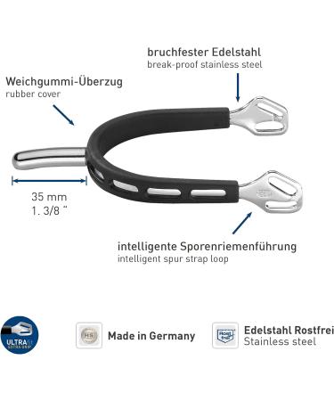 Sprenger - ULTRA FIT Extra Grip Spurs - Buy Online on GoSupps.com