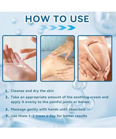 Cr me pour les articulations - Gel efficace contre les maux de dos - Cr me de massage rapide pour les genoux l'entra nement - Buy Online on GoSupps.com