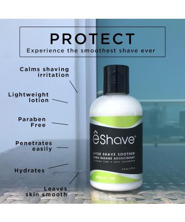 eShave After Shave Soother Verbena Lime 6 oz - Soothing Comfort for Your Skin | International Shipping Available - Buy Online on GoSupps.com