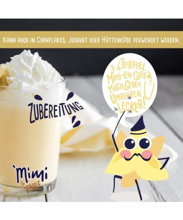 Mimi Milk & Vanilla Powder Drink 12 x 400 g - Preservation Pack - Delicious Vanilla Flavored Drink - Hot and Cold Soluble - Ideal for Hobbies Office Large Family - Buy Online on GoSupps.com