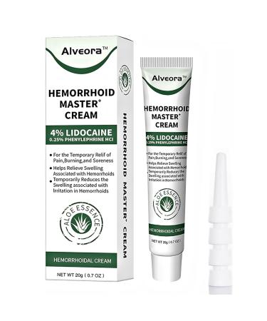 SOLUMIRA Perianal Care Cream Hemorrhoid & Fissure Ointment with 4 Applicators Relief Anal Pain Itching Swelling Discomfort Natural Herbs Fast Acting Ingredients