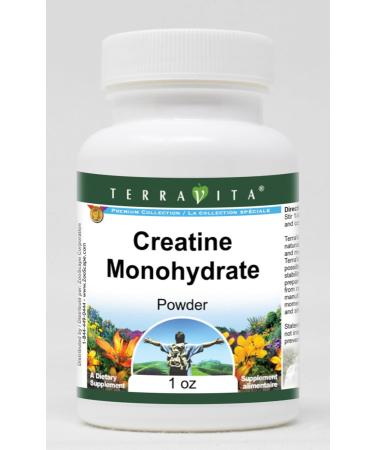 Terravita Creatine Monohydrate Powder - 1 oz | Premium International Shipping Available - Buy Online on GoSupps.com