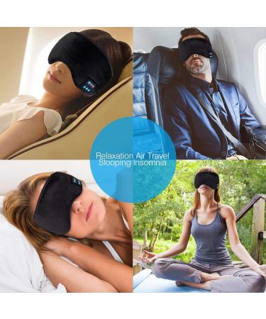Bluetooth Travel Sleep Mask | 3-in-1 Sleep Headphones & Eye Mask for Ultimate Comfort - Buy Online on GoSupps.com
