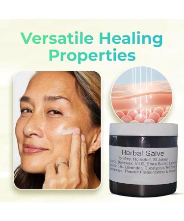 Salve 4 Oz Natural Joint Care Cream Multipurpose Joint Care Salve Long-Lasting Knee Relief Joint Soothing Cream for Neck Back & Body Skin (2) - Buy Online on GoSupps.com
