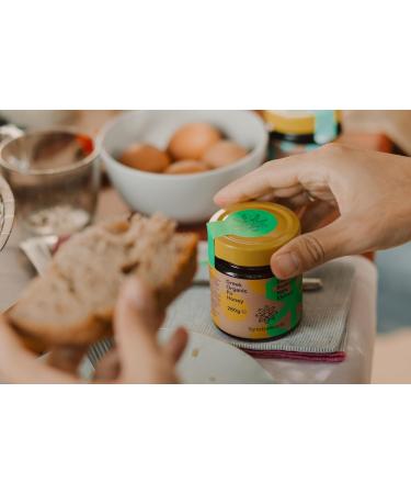 Symbeeosis Organic Greek Fir Honey - Rich in Trace Minerals Low Glucose for Glycemic Control - High in Polyphenols Phytonutrients Potassium Magnesium Phosphorus and Iron - Buy Online on GoSupps.com