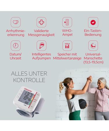 Visocor 22060 HM60 Blood Pressure Monitor - Accurate & Safe Wrist Measurement for Optimal Health | Best Price Online - Buy Online on GoSupps.com