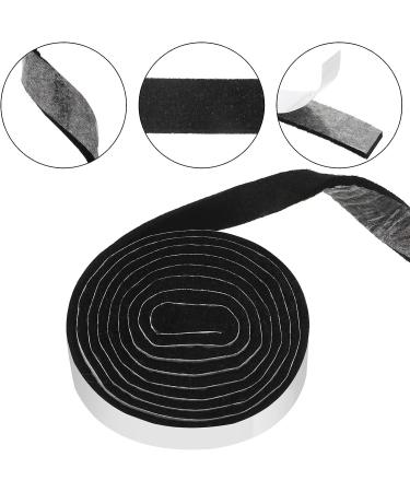 1/2 x 60 Inch Felt Strips with Adhesive Backing Felt Tapes Felt Strip Rolls Furniture Self-Stick Heavy Duty Polyester for Protecting Furniture and DIY Adhesive (Black  4 Rolls) 4 Black - Buy Online on GoSupps.com
