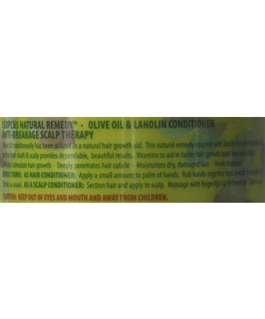 Isoplus Natural Remedy Olive Oil & Lanolin Conditioner 3.75 Oz - Best Moisturizing Hair Care for All Hair Types | Buy Internationally - Buy Online on GoSupps.com
