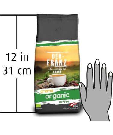  Der-Franz Der-Franz UTZ Ground Organic Coffee 1000g - Buy Online on GoSupps.com