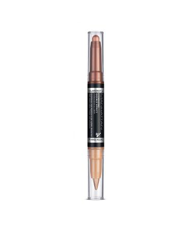 Manhattan Eyemazing Double Effect Eyeshadow & Liner-Braun 2-in-1 eyeshadow & eyeliner pen for turning-color 003 Bohemian bronze-1 x 1.6g 003 Bohemian bronze 1.6 g (1 Pack) - Buy Online on GoSupps.com