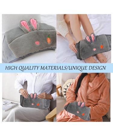 Eulapgoe Hot Water Bottle with Soft Waist Cover - 1000ml Heat Bag for Pain Relief | Ideal for Belly Back & Legs - Buy Online on GoSupps.com